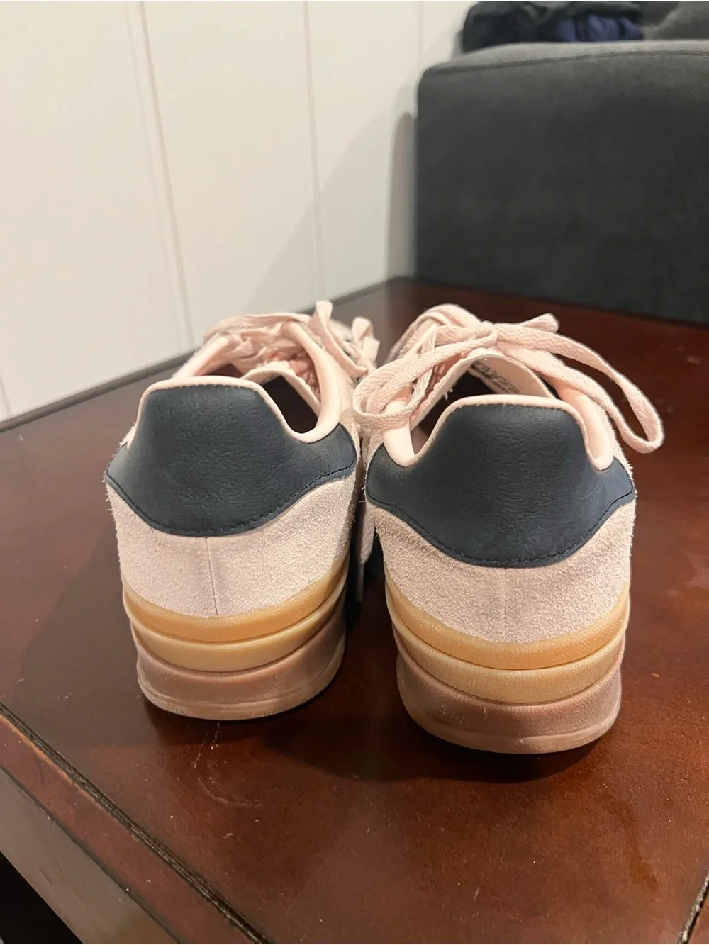Adidas Gazelle Bold Wonder Quartz Black Gum”